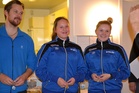 Asento kisan 3*20 ls mitallistit hopeaa Emil Johansson Swe, kultaa Laura Sipola Fin ja pronssia Jasmin Mattila Fin.
